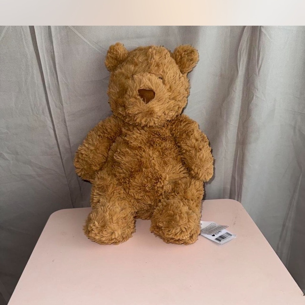 Jellycat BartholomewTan Brown Plush Teddy Bear